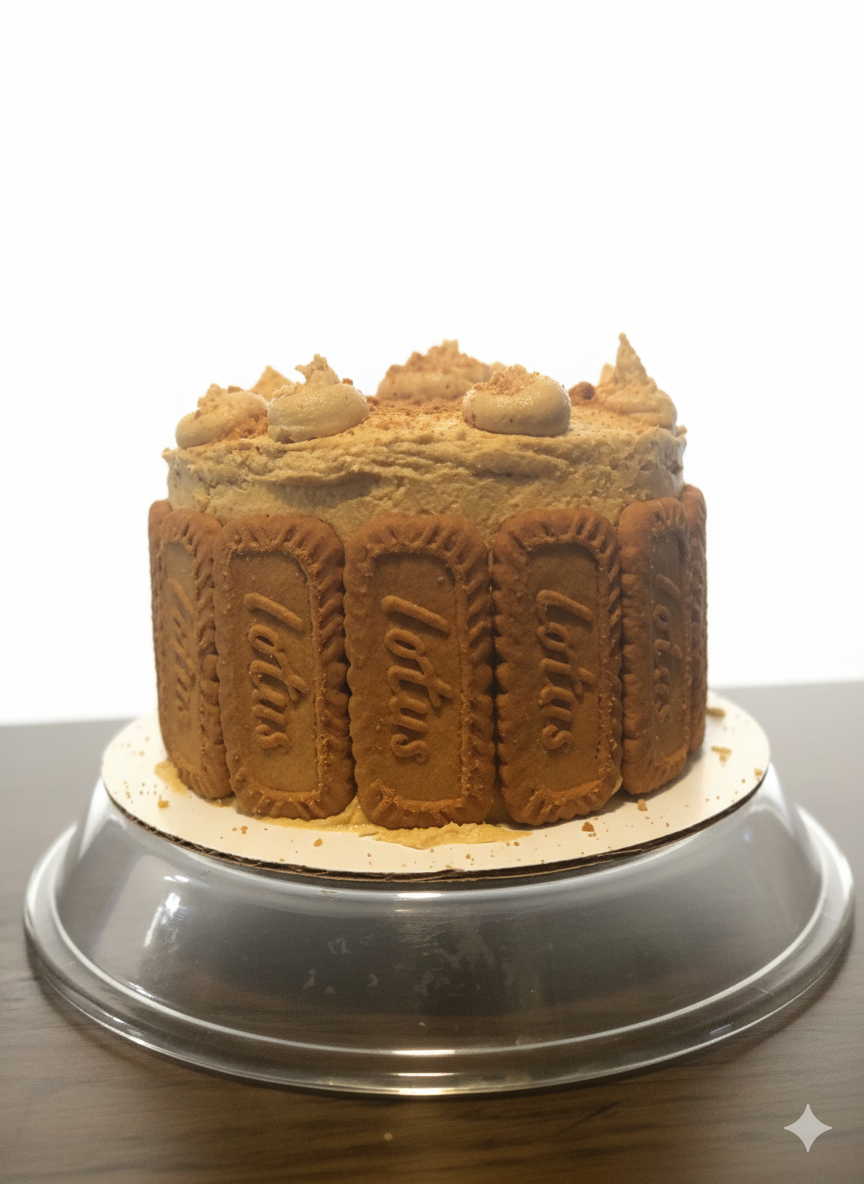 Biscoff Cake Slice