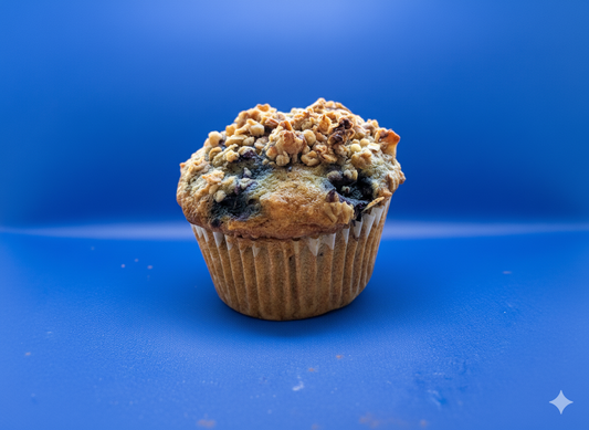 Protein Packed Blueberry Muffin